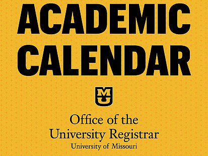 Mizzou Academic Calendar Spring 2026