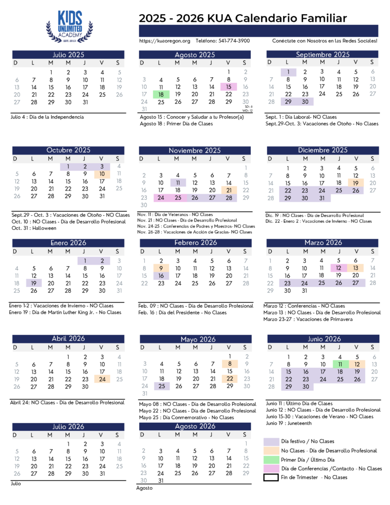 Ku Academic Calendar Fall 2026