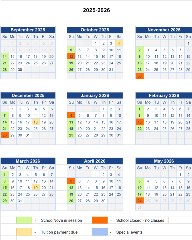 Stony Brook Academic Calendar Fall 2026