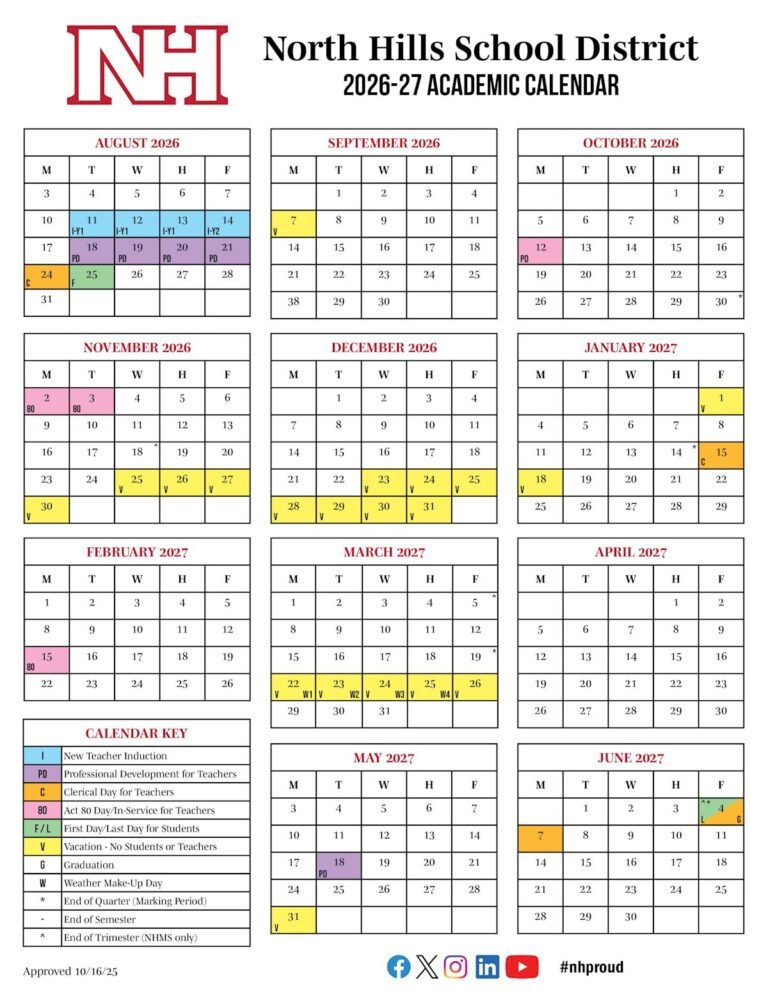 William And Mary Academic Calendar 2026 27