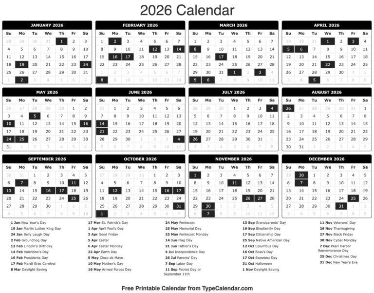 General Blue October 2026 Calendar