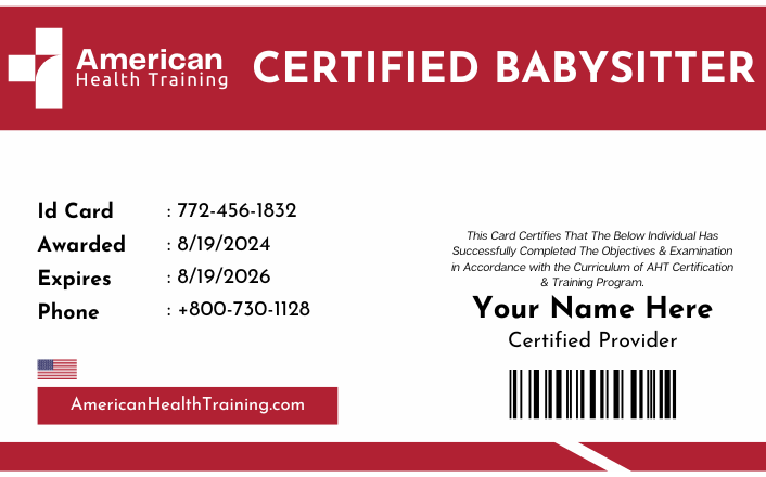 Where To Get First Aid Certified For Babysitting