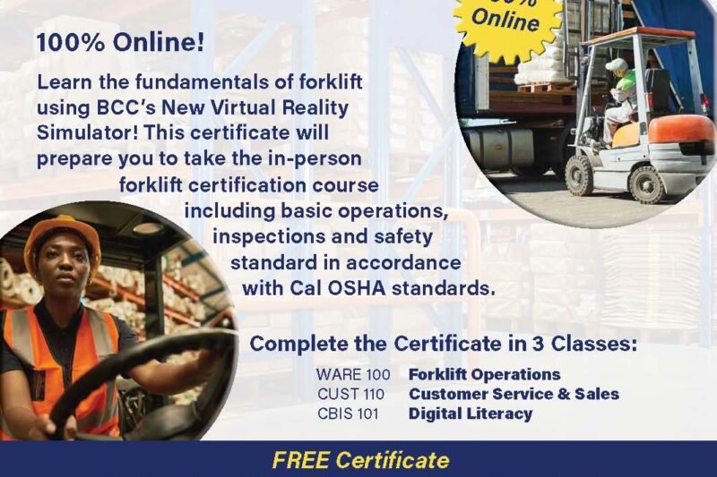 Free Forklift Certification Training Programs Near Me