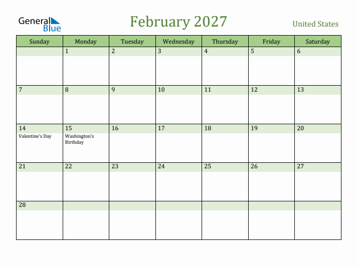 Your Ultimate February 2027 Calendar With Holidays & Key Dates Revealed