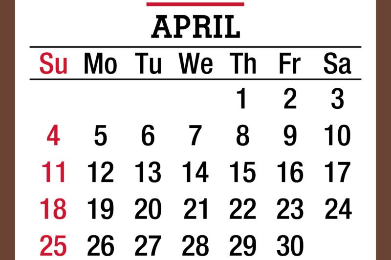 Master Your Schedule with the 2027 April Calendar: Essential Planning Insights