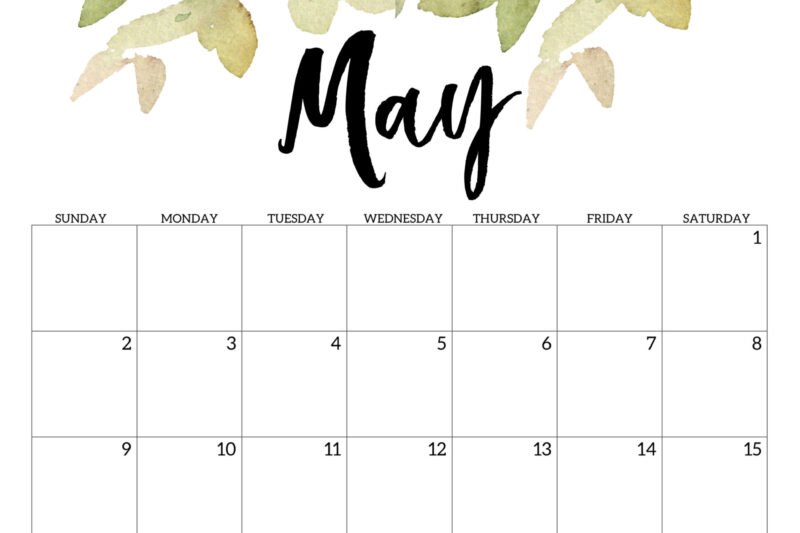 Master Your Schedule with the May 2027 Calendar Print – Plan Smarter Today!