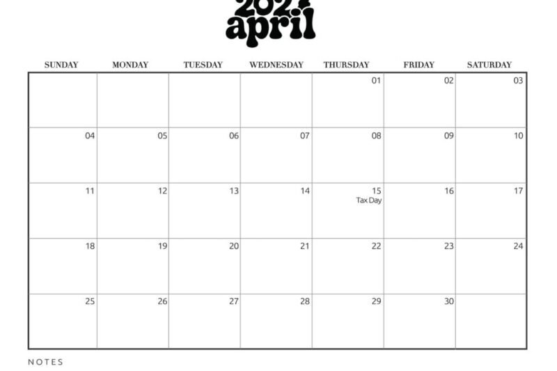 April 2027 Calendar Print: Your Ultimate Guide for Organized Planning