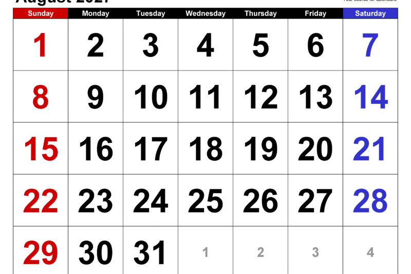 Master Your Month with the Ultimate Calendar August 2027 Planning Guide