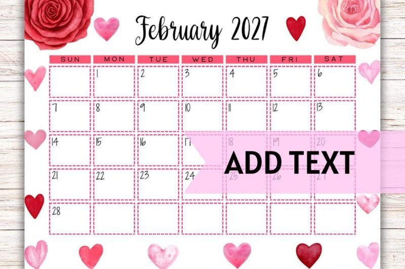 Master Your Schedule with the Ultimate February 2027 Calendar Guide