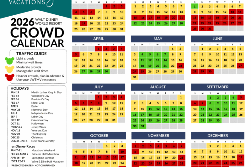 2026 Crowd Calendar Disney World: Your Ultimate Guide to Outsmarting the Masses