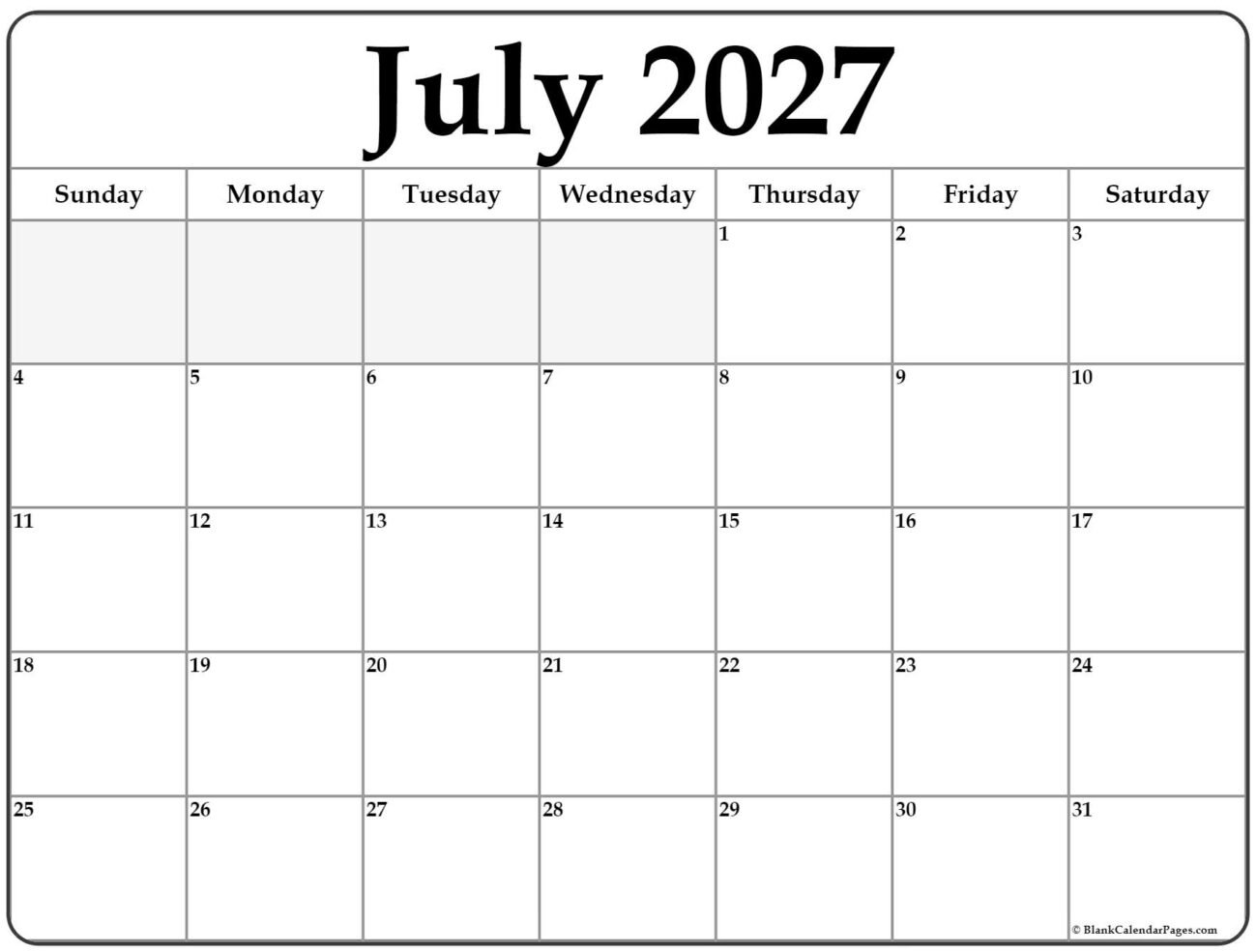 July 2027 calendar b4