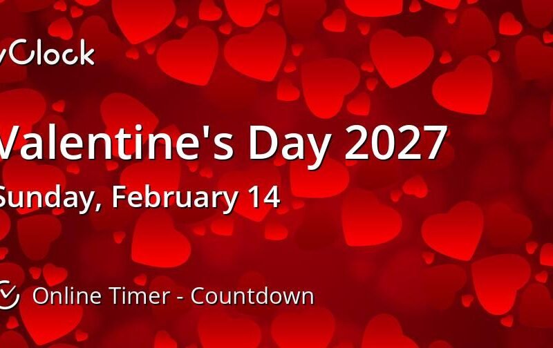 When Is Valentine’s Day 2027