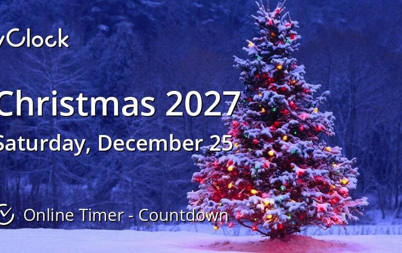 What Day Is Christmas 2027