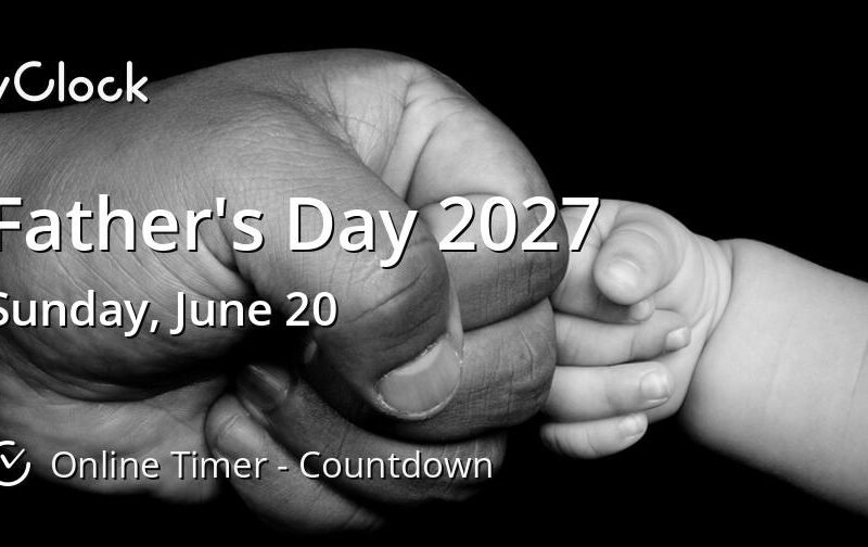 When Is Father’s Day 2027