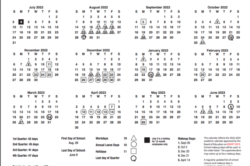 Cms Calendar 27 28