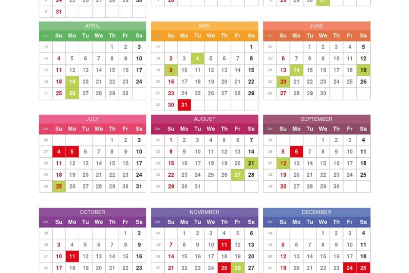 2027 Calendar With Holidays Usa