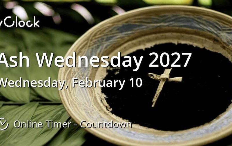 Start Of Lent 2027