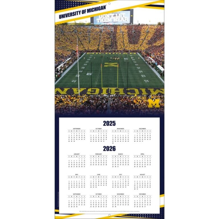 University Of Michigan Fall 2026 Calendar