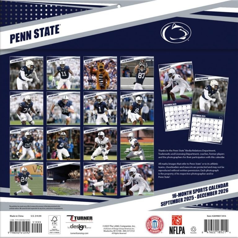 Penn State Fall 2026 Calendar