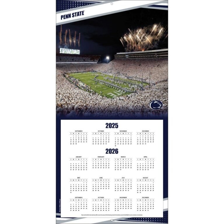 Penn State Academic Calendar 2026