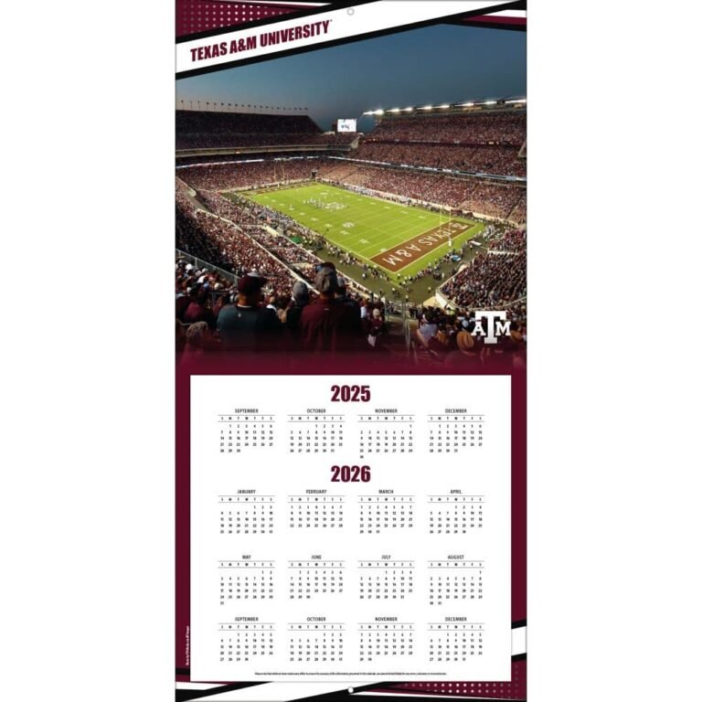 Tamu Academic Calendar Fall 2026