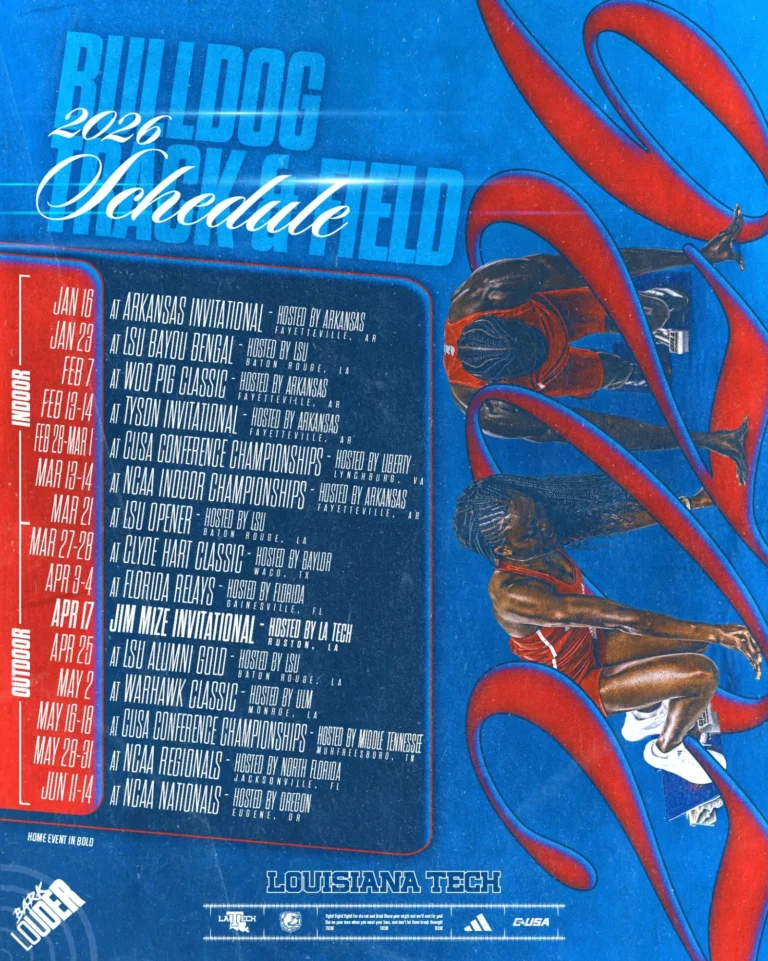 La Tech Fall 2026 Calendar