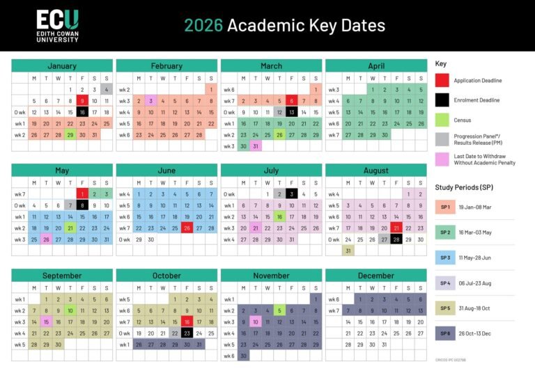 Ecu Academic Calendar Fall 2026