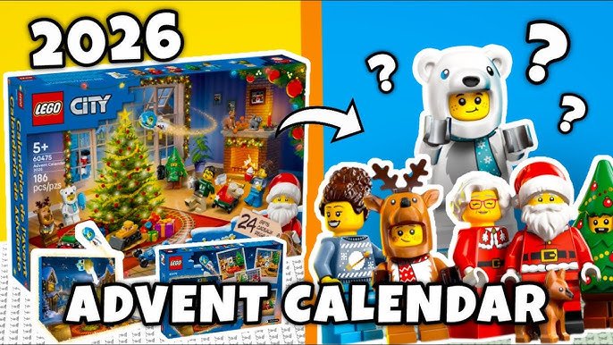Lego City Advent Calendar 2026