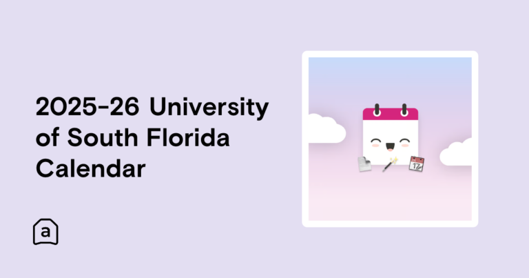 Usf Academic Calendar 2026 27