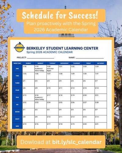 Berkeley Academic Calendar 2026 27