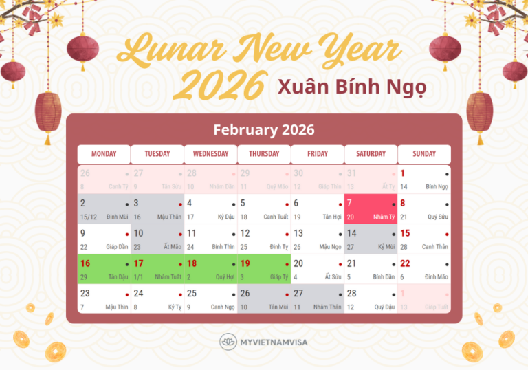 Lunar New Year 2026 Calendar